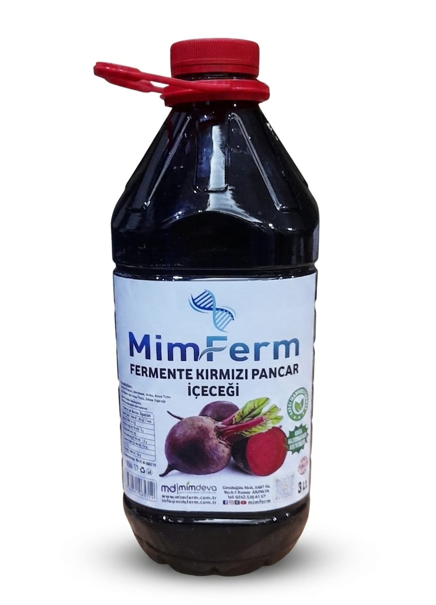 FERMENTE KIRMIZI PANCAR İÇECEĞİ 1 ADET 3 LİTRE 