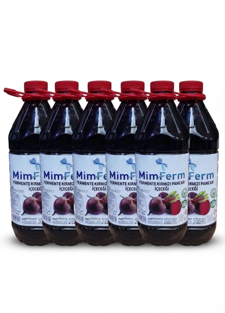FERMENTE KIRMIZI PANCAR İÇECEĞİ 6 ADET 3 LİTRE